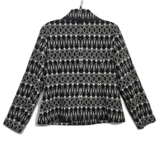 Pendleton Wool Full Zip Collared Blazer Jacket Southwest Aztec Pockets Women's L - Picture 3 of 10